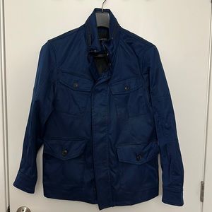 Banana Republic blue outdoor rain jacket Small